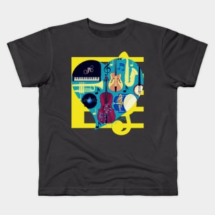 Jazz Blues Kids T-Shirt